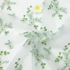 Spring and summer new collection: Fresh small floral embroidery mesh lace embroidered fabric for women's and children's wear, DIY fabric for dresses details Picture